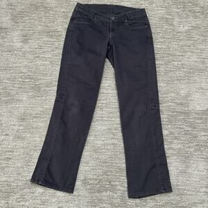 Kuhl Pants Women 4 Short Gray Stretch Cotton Outdoor Hiking Klaudette Trail Chio